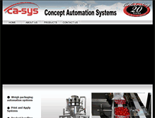 Tablet Screenshot of conceptautomation.com